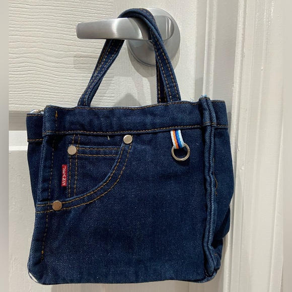 Handbags - Blue Jean Denim Women's Crossbody Purse, Shoulder, small Tote Bag - NEW in Bag